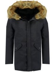 Canadian Peak Parka "Bagweak" w kolorze granatowym rozmiar: 152. Niebieskie płaszcze Canadian Peak, bez wzorów, bez kaptura. Za 163.26 zł.