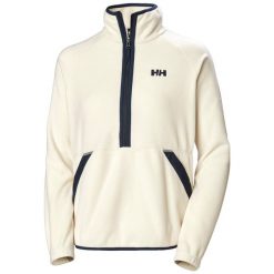 Damski polar 1/2 zip Helly Hansen Rig. Białe bluzy z polaru Helly Hansen, na lato, bez wzorów, z polaru, trekkingowe. Za 319.50 zł.