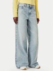 Tommy Hilfiger Jeansy 70'S WW0WW51090 Niebieski Wide Fit. Niebieskie jeansy Tommy Hilfiger, s, bez wzorów, z jeansu. Za 649.99 zł.