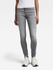 G-Star Dżinsy - Skinny fit - w kolorze szarym rozmiar: W25/L32. Szare jeansy G-Star, l, z aplikacjami, klasyczne. Za 162.49 zł.