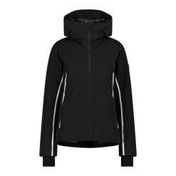 Damska kurtka narciarska CMP. Czarne kurtki narciarskie CMP, na zimę, l, bez wzorów, bez kaptura, narciarskie. Za 1,171.95 zł.