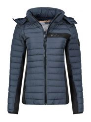 Canadian Peak Kurtka pikowana "Arethaneak" w kolorze granatowym rozmiar: M. Niebieskie kurtki Canadian Peak, m, bez wzorów, bez kaptura. Za 275.40 zł.