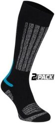 Skarpetki Starling® Whistler (x2). Czarne skarpetki Starling, bez wzorów, z materiału. Za 116.50 zł.