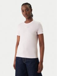 Tommy Jeans T-Shirt DW0DW22277 Różowy Regular Fit. Czerwone t-shirty Tommy Jeans, xs, bez wzorów, z bawełny, bez kołnierzyka, bez ramiączek. Za 129.99 zł.