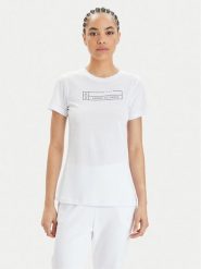 Armani Exchange T-Shirt 3DYT01 YJ3RZ 1000 Biały Regular Fit. Białe t-shirty Armani Exchange, xl, bez wzorów, z bawełny, bez kołnierzyka, bez ramiączek. Za 159.99 zł.