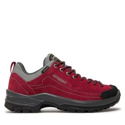 Trekkingi Grisport. Czerwone buty trekkingowe Grisport, bez zapięcia. Za 249.99 zł.