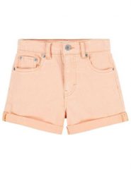 Levi's Kids Szorty dżinsowe w kolorze pomarańczowym rozmiar: 104. Pomarańczowe szorty Levi's Kids, z aplikacjami, ze skóry, klasyczne. Za 92.42 zł.