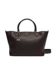 Armani Exchange Torebka XW003142 AF26569 U6032 Brązowy ciemny. Brązowe shopper bag Armani Exchange, bez wzorów, ze skóry, bez dodatków. Za 829.99 zł.