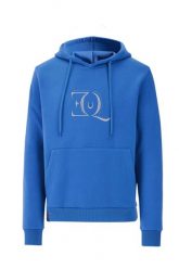 Bluza jeździecka Dream Equus. Niebieskie bluzy z kapturem EQUUS BRAND, na wiosnę, xl, bez wzorów, z bawełny, z kapturem, na fitness i siłownię. Za 159.99 zł.