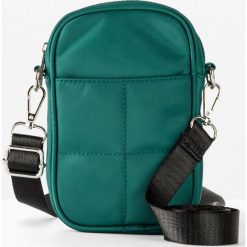 Torebka-etui na telefon komórkowy. Zielone torebki klasyczne bonprix, z aplikacjami, pikowane, bez dodatków. Za 59.99 zł.