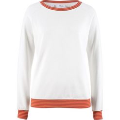 Bluza dresowa bonprix biel wełny. Bluzy marki KALENJI. Za 49.99 zł.