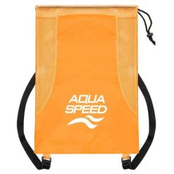Worek na sprzęt plecak Aqua Speed Mesh Backpack. Białe plecaki Aqua-Speed, bez wzorów, z meshu, bez dodatków. Za 39.99 zł.