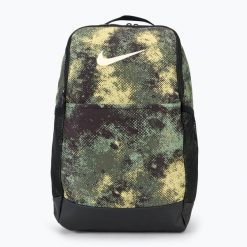 Plecak treningowy Nike Brasilia 9.5 24 l. Zielone plecaki Nike, bez wzorów, bez dodatków. Za 199.99 zł.