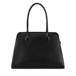 Torebka Gino Rossi. Czarne torebki klasyczne Gino Rossi, bez wzorów, klasyczne, bez dodatków. Za 299.99 zł.