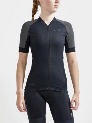 Craft Koszulka kolarska "Adv Endurance Lumen" w kolorze czarnym rozmiar: S. Czarne t-shirty sportowe Craft, s, bez wzorów, bez ramiączek, rowerowe. Za 174.95 zł.