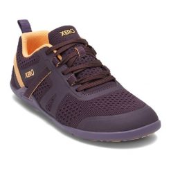Buty barefoot damskie Xero Shoes Prio Neo. Fioletowe trekkingi XERO SHOES, bez wzorów, bez zapięcia, trekkingowe. Za 269.99 zł.