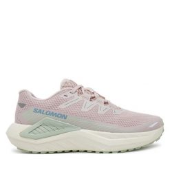 Buty do biegania Salomon. Czerwone buty do biegania Salomon, bez wzorów, bez zapięcia, do biegania. Za 489.99 zł.