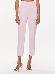 Pinko Spodnie materiałowe Parano 102861 7624 Różowy Regular Fit. Czerwone spodnie materiałowe Pinko, bez wzorów, z materiału. Za 309.99 zł.