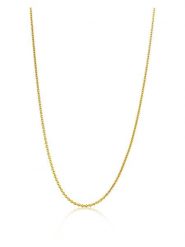 Revoni Złoty naszyjnik - dł. 45 cm rozmiar: onesize. Żółte naszyjniki Revoni, z materiału, złote. Za 1,003.18 zł.