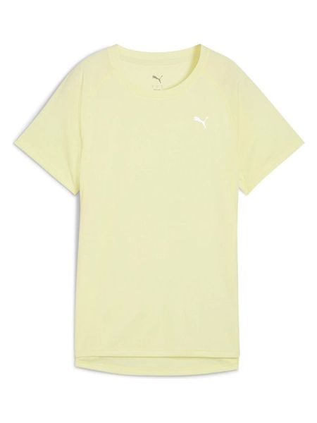 Puma Koszulka "Velocity" w kolorze żółtym do biegania rozmiar: S. Żółte t-shirty sportowe Puma, s, bez wzorów, z materiału, bez ramiączek, do biegania. Za 69.91 zł.