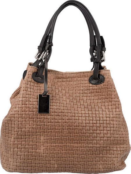 Florence Bags Skórzana torebka "Free" w kolorze szarobrązowym - 31 x 29 x 32 cm rozmiar: onesize. Brązowe torebki klasyczne Florence Bags, bez wzorów, z materiału, przez ramię, bez dodatków. Za 305.45 zł.