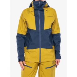 Kurtka w góry damska La Sportiva Sender GTX Performance Jacket. Niebieskie kurtki La Sportiva, bez wzorów, sportowe, bez kaptura. Za 1,994.99 zł.