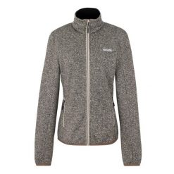 Kurtka polarowa z pełnym zamkiem damska Regatta Newhill. Szare kurtki Regatta, bez wzorów, z polaru, bez kaptura. Za 285.80 zł.