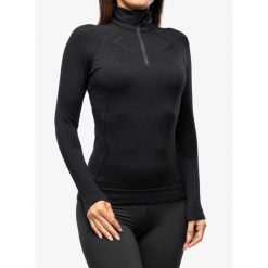Bluza damska z krótkim ekspresem wełniana Brubeck EXTREME MERINO. Czerwone bielizna termoaktywna damska Brubeck, bez wzorów, z wełny, bez kaptura, trekkingowe. Za 485.99 zł.