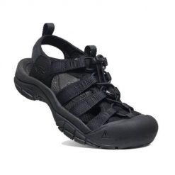 Buty do chodzenia damskie Keen Newport H2. Czarne buty trekkingowe Keen, bez wzorów, z gumy, bez zapięcia, trekkingowe. Za 624.00 zł.