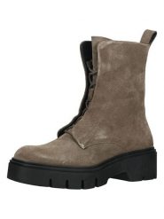Ara Shoes Skórzane botki w kolorze szarobrązowym rozmiar: 39. Brązowe botki Ara Shoes, bez wzorów, ze skóry, bez obcasa, bez zapięcia. Za 241.91 zł.