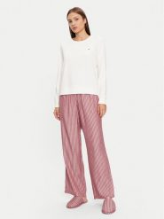 Tommy Hilfiger Piżama UW0UW04853 Czerwony Regular Fit. Czerwone piżamy Tommy Hilfiger, s, bez wzorów, z bawełny, bez kołnierzyka, bez ramiączek. Za 559.99 zł.