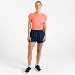 Spodenki turystyczne damskie Sprint Up. Czarne szorty sportowe Dare 2b, bez wzorów, do biegania. W wyprzedaży za 169.99 zł.