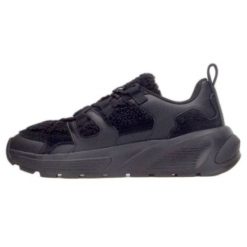 Buty Tommy Hilfiger Fur Fashion Runner W FW0FW07307BDS czarne. Czarne buty treningowe bez wzorów, z gumy, przed kostkę, bez zapięcia. W wyprzedaży za 696.29 zł.