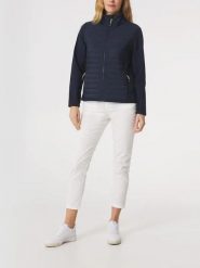 Kurtka Przejściowa Damska TBS Taniablo. Niebieskie kurtki TBS, m, bez wzorów, z materiału, eleganckie, bez kaptura. Za 599.00 zł.