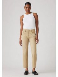 Levi's Dżinsy - Regular fit - w kolorze jasnobrązowym rozmiar: W30/L30. Brązowe jeansy Levi's, l, z aplikacjami, klasyczne, z podwyższonym stanem. Za 206.78 zł.