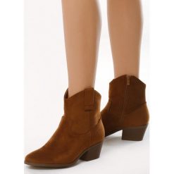 Camelowe Kowbojki The Frontier. Botki marki Born2be. Za 149.99 zł.
