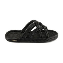 Klapki damskie Bodrum. Czerwone klapki Aulp, bez wzorów, z kauczuku, boho, z otwartym noskiem, bez obcasa, na płaskiej podeszwie, bez zapięcia. Za 329.99 zł.