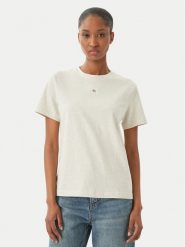 Calvin Klein Jeans T-Shirt LV047F227G Szary Classic Fit. Szare t-shirty Calvin Klein Jeans, s, bez wzorów, z bawełny, bez kołnierzyka, bez ramiączek. Za 169.99 zł.