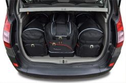Torby Do Bagażnika Renault Scenic 2003-2009 4Szt Kjust. Czarne torby podróżne KJUST, bez wzorów, z kauczuku. Za 1,196.00 zł.