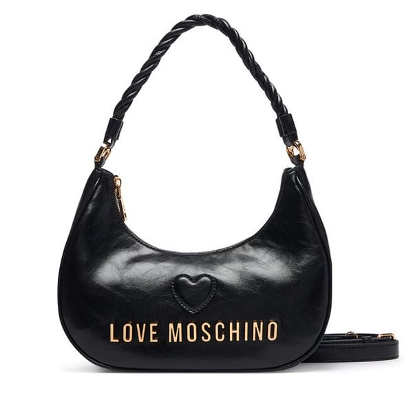Torebka LOVE MOSCHINO. Czarne torebki klasyczne Love Moschino, bez wzorów, klasyczne, bez dodatków. Za 811.99 zł.