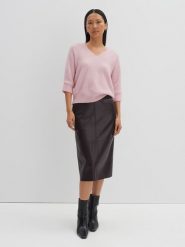 Someday Sweter w kolorze jasnoróżowym rozmiar: 38. Różowe swetry someday., bez wzorów, z wełny, bez ramiączek. Za 216.22 zł.
