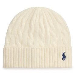 Czapka z daszkiem Polo Ralph Lauren. Brązowe czapki z daszkiem Polo Ralph Lauren, bez wzorów. Za 479.99 zł.