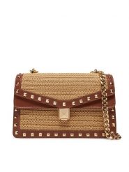Steve Madden Torebka Bcavet SM13001778 Brązowy. Brązowe kopertówki Steve Madden, bez wzorów, z materiału, wizytowe, bez dodatków. Za 319.99 zł.