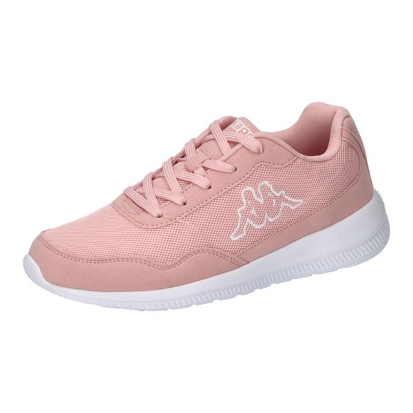 Buty damskie Kappa Follow NC. Białe buty treningowe Kappa, bez wzorów, z materiału, bez zapięcia, trekkingowe. Za 202.58 zł.