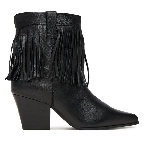 Botki Aldo. Czarne botki Aldo, bez wzorów, bez obcasa, na słupku, bez zapięcia. Za 759.99 zł.