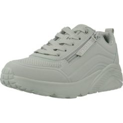 Buty SKECHERS UNO LITE - EASY ZIP Zielony. Zielone buty trekkingowe Skechers, bez wzorów, bez zapięcia, trekkingowe. Za 174.99 zł.