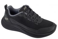 Buty sportowe Sneakersy damskie, Skechers Bobs Mode Flex. Czarne buty treningowe Skechers, bez wzorów, z materiału, przed kostkę, bez zapięcia, trekkingowe. Za 239.99 zł.
