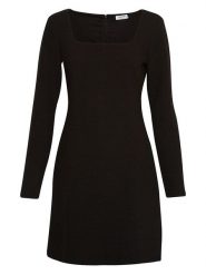 MOSS COPENHAGEN Sukienka "Ayda" w kolorze czarnym rozmiar: M/L. Czarne sukienki Moss Copenhagen, l, bez wzorów, bez kołnierzyka, bez ramiączek, mini. Za 162.87 zł.