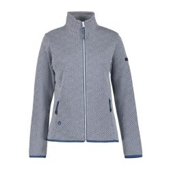 Polar z wzorem w romby dla kobiet Icepeak Aulti. Szare bluzy z polaru Icepeak, bez wzorów, z polaru, trekkingowe. Za 270.50 zł.