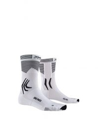 Skarpety rowerowe X-SOCKS BIKE RACE 4.0. Białe skarpetki X-Socks, bez wzorów, z materiału. Za 55.00 zł.